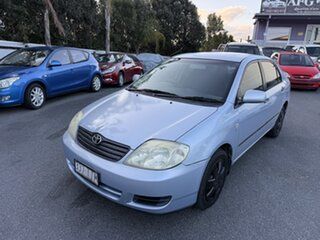 2005 Toyota Corolla ZZE122R Ascent Blue 4 Speed Automatic Sedan.