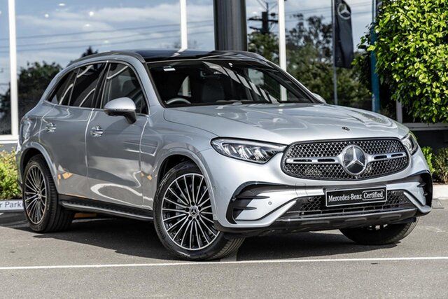 Used Mercedes-Benz GLC-Class X254 805+055MY GLC300 9G-Tronic 4MATIC Wishart, 2025 Mercedes-Benz GLC-Class X254 805+055MY GLC300 9G-Tronic 4MATIC Silver 9 Speed Sports Automatic