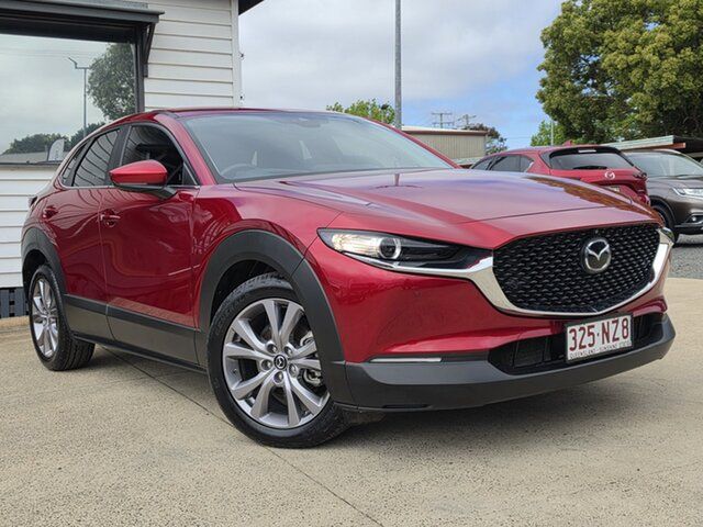 Used Mazda CX-30 DM2W7A G20 SKYACTIV-Drive Evolve Toowoomba, 2020 Mazda CX-30 DM2W7A G20 SKYACTIV-Drive Evolve Red 6 Speed Sports Automatic Wagon