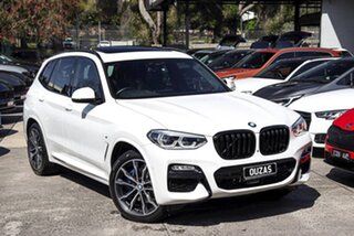 2018 BMW X3 G01 xDrive30d Steptronic White 8 Speed Automatic Wagon