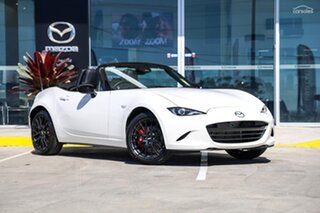 2026 Mazda MX-5 ND G20 GT SKYACTIV-MT RS Snowflake White Pearl 6 Speed Manual Roadster.
