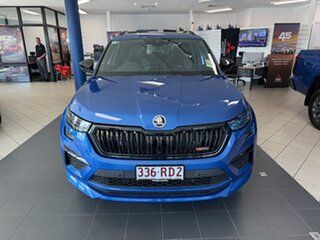 2023 Skoda Kodiaq NS MY24 RS DSG Blue 7 Speed Sports Automatic Dual Clutch Wagon
