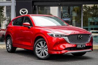 2025 Mazda CX-5 KF4WLA G35 SKYACTIV-Drive i-ACTIV AWD Akera Soul Red Crystal 6 Speed.