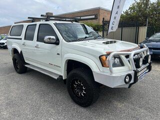 2011 Holden Colorado RC MY11 LT-R (4x4) White 5 Speed Manual Crew Cab Pickup.