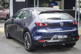 2026 Mazda 3 BP2HLA G25 SKYACTIV-Drive Astina Deep Crystal Blue 6 Speed Sports Automatic Hatchback.