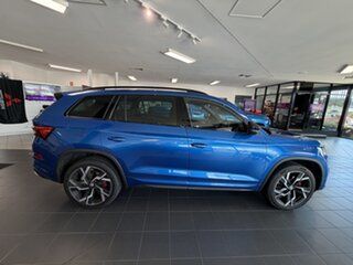 2023 Skoda Kodiaq NS MY24 RS DSG Blue 7 Speed Sports Automatic Dual Clutch Wagon.