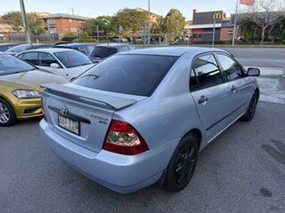 2005 Toyota Corolla ZZE122R Ascent Blue 4 Speed Automatic Sedan