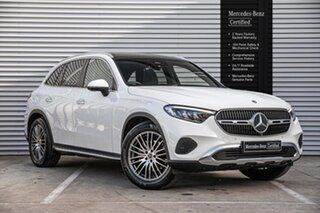 2025 Mercedes-Benz GLC-Class X254 805+055MY GLC200 9G-TRONIC 4MATIC White 9 Speed Sports Automatic.
