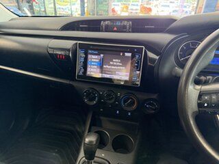 2016 Toyota Hilux GUN126R SR Double Cab White 6 Speed Sports Automatic Cab Chassis