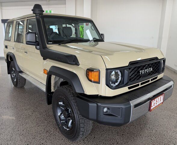 Used Toyota Landcruiser Gdjl76R GXL Winnellie, 2025 Toyota Landcruiser Gdjl76R GXL Beige 6 Speed Automatic Wagon