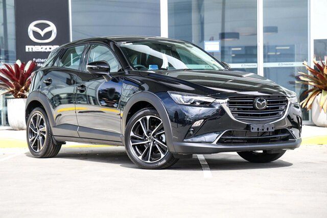 New Mazda CX-3 DK2W7A G20 SKYACTIV-Drive FWD Evolve Kirrawee, 2026 Mazda CX-3 DK2W7A G20 SKYACTIV-Drive FWD Evolve Jet Black 6 Speed Sports Automatic Wagon