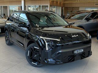 2026 Kia EV3 SV MY27 GT-Line 2WD Long Range Aurora Black 1 Speed Reduction Gear Wagon.
