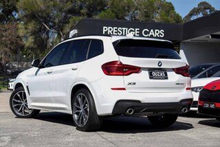 2018 BMW X3 G01 xDrive30d Steptronic White 8 Speed Automatic Wagon.