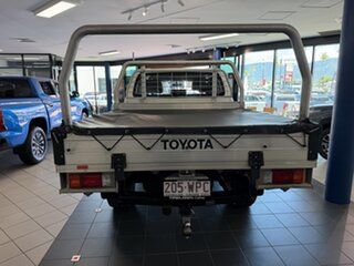 2016 Toyota Hilux GUN126R SR Double Cab White 6 Speed Sports Automatic Cab Chassis