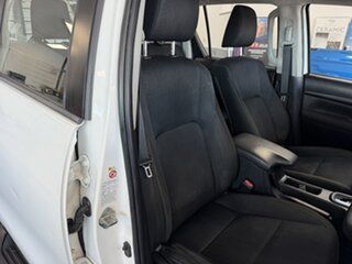 2016 Toyota Hilux GUN126R SR Double Cab White 6 Speed Sports Automatic Cab Chassis