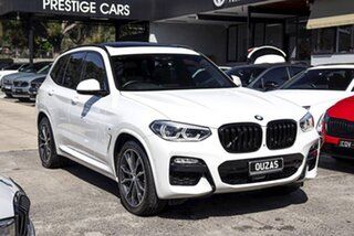 2018 BMW X3 G01 xDrive30d Steptronic White 8 Speed Automatic Wagon