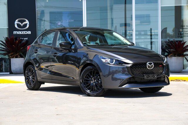 New Mazda 2 DJ2HAA G15 SKYACTIV-Drive Evolve Kirrawee, 2026 Mazda 2 DJ2HAA G15 SKYACTIV-Drive Evolve Machine Grey 6 Speed Sports Automatic Hatchback