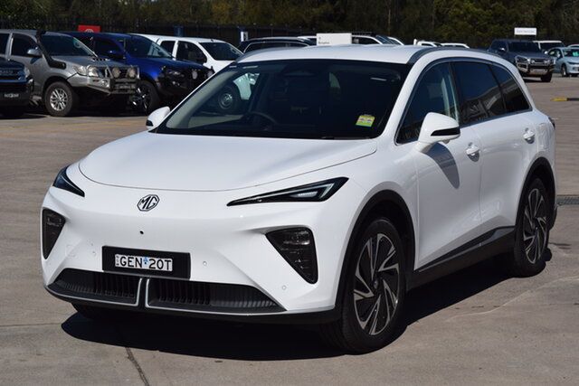Demo MG MGS6 EV IS3E MY26 Essence Maitland, 2026 MG MGS6 EV IS3E MY26 Essence Dover White 1 Speed Automatic Wagon