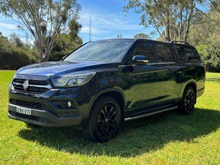 2020 Ssangyong Musso Q201 MY20.5 Ultimate Crew Cab XLV Blue 6 Speed Sports Automatic Utility