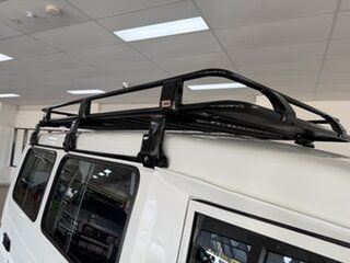 2018 Toyota Landcruiser VDJ78R Workmate Troopcarrier White 5 Speed Manual Wagon