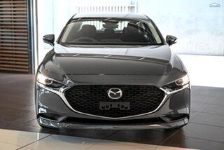 2026 Mazda 3 BP2S7A G20 SKYACTIV-Drive Pure Polymetal Grey 6 Speed Sports Automatic Sedan.