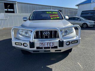 2012 Toyota Landcruiser Prado 150 GXL Silver 6 Speed Auto Active Select Wagon.