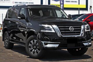 2026 Nissan Patrol Y62 MY26 TI-L Black Obsidian 7 Speed Sports Automatic Wagon.