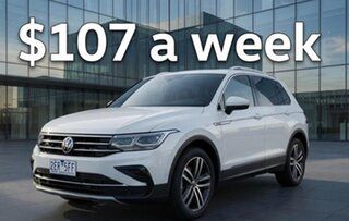 2021 Volkswagen Tiguan 5N MY21 147TDI Elegance DSG 4MOTION White 7 Speed