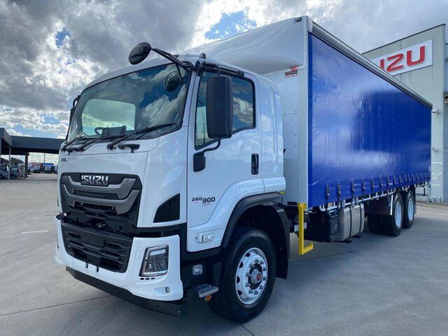 New Isuzu F Series Keysborough, 2025 Isuzu F Series 260-300 White Curtain Sider