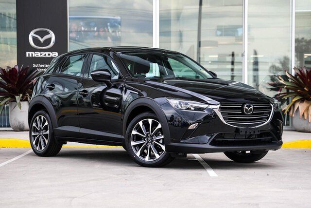 New Mazda CX-3 DK2W7A G20 SKYACTIV-Drive FWD Pure Kirrawee, 2026 Mazda CX-3 DK2W7A G20 SKYACTIV-Drive FWD Pure Jet Black 6 Speed Sports Automatic Wagon