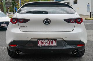 2026 Mazda 3 BP2H7A G20 SKYACTIV-Drive Pure Snowflake White Pearl 6 Speed Sports Automatic Hatchback