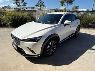 2023 Mazda CX-3 DK2W7A sTouring SKYACTIV-Drive FWD White 6 Speed Sports Automatic Wagon.
