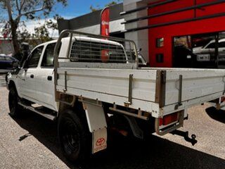 2002 Toyota Hilux KZN165R MY02 White 5 Speed Manual Utility