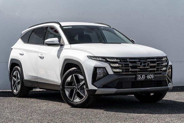 Used Hyundai Tucson NX4.V3 MY25 Elite 2WD Keysborough, 2024 Hyundai Tucson NX4.V3 MY25 Elite 2WD White 6 Speed Automatic Wagon