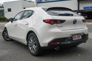 2026 Mazda 3 BP2H7A G20 SKYACTIV-Drive Pure Snowflake White Pearl 6 Speed Sports Automatic Hatchback.