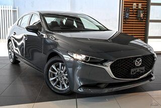 2026 Mazda 3 BP2S7A G20 SKYACTIV-Drive Pure Polymetal Grey 6 Speed Sports Automatic Sedan.