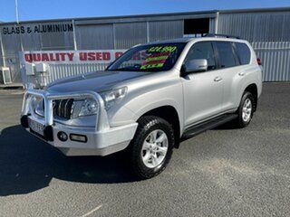 2012 Toyota Landcruiser Prado 150 GXL Silver 6 Speed Auto Active Select Wagon.