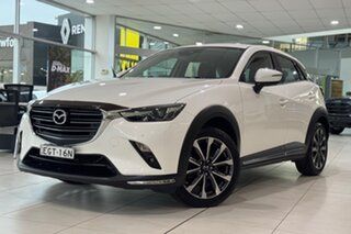 2019 Mazda CX-3 DK MY19 S Touring (AWD) White 6 Speed Automatic Wagon.