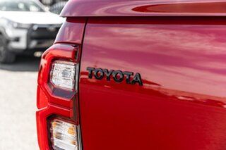 2025 Toyota Hilux GUN126R GR Sport Double Cab Red 6 Speed Sports Automatic Utility