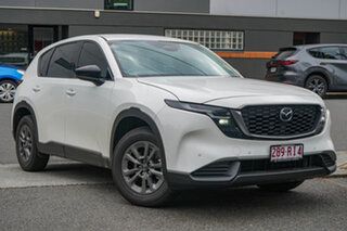 2026 Mazda CX-5 KM0HA0 G25 SKYACTIV-Drive i-ACTIV AWD Pure Rhodium White 6 Speed Sports Automatic.