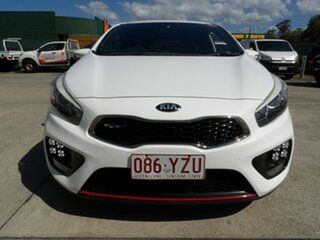 2014 Kia Pro_ceed JD MY14 GT White 6 Speed Manual Hatchback.