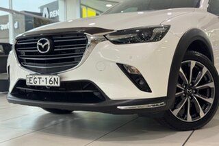 2019 Mazda CX-3 DK MY19 S Touring (AWD) White 6 Speed Automatic Wagon.