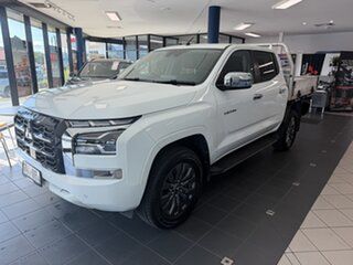 2025 Mitsubishi Triton MV MY25 GLS Double Cab 4x4 White 6 Speed Sports Automatic Cab Chassis
