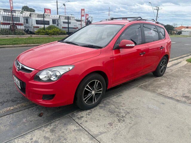 Used Hyundai i30 FD MY10 SX cw Wagon Klemzig, 2010 Hyundai i30 FD MY10 SX cw Wagon Red 5 Speed Manual Wagon