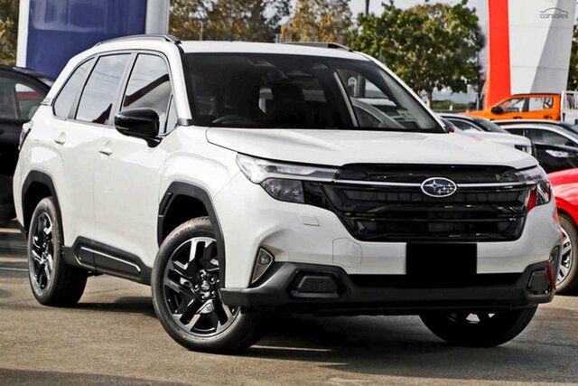 New Subaru Forester S6 MY26 Touring CVT AWD Aspley, 2026 Subaru Forester S6 MY26 Touring CVT AWD Crystal White 8 Speed Constant Variable Wagon