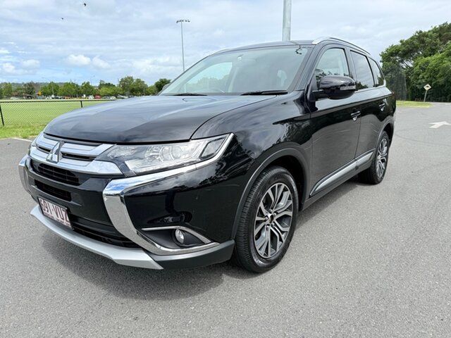 Used Mitsubishi Outlander ZK LS 4x4 Slacks Creek, 2015 Mitsubishi Outlander ZK LS 4x4 Black Automatic Wagon