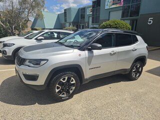 2017 Jeep Compass M6 MY18 Trailhawk (4x4 Low) Silver Metallic 9 Speed Automatic Wagon.