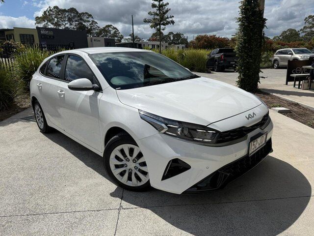 Used Kia Cerato BD MY24 S Cooroy, 2023 Kia Cerato BD MY24 S White 6 Speed Sports Automatic Hatchback