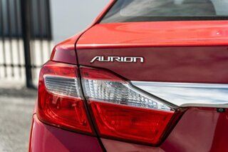 2014 Toyota Aurion GSV50R AT-X Red 6 Speed Sports Automatic Sedan