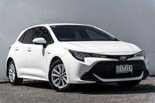 2025 Toyota Corolla ZWE219R Ascent Sport E-CVT Hybrid White 1 Speed Constant Variable Hatchback.